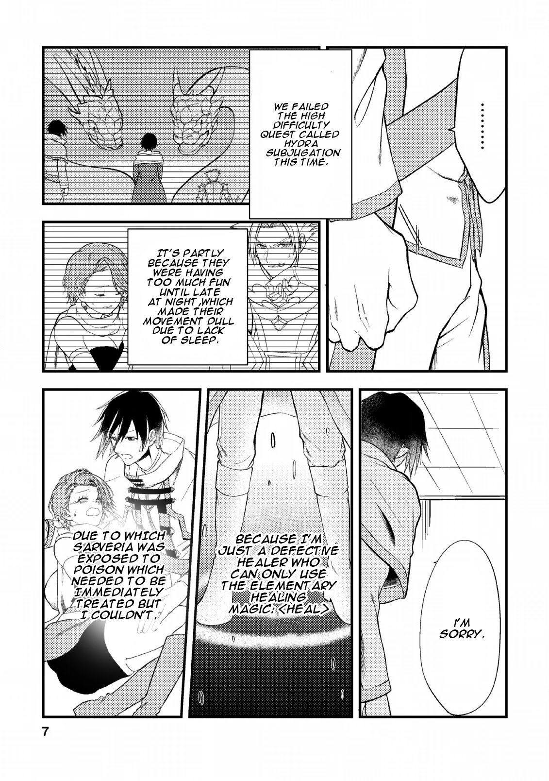 Party kara Tsuihou Sareta Sono Chiyushi, Jitsu wa Saikyou Nitsuki chapter 1 page 6