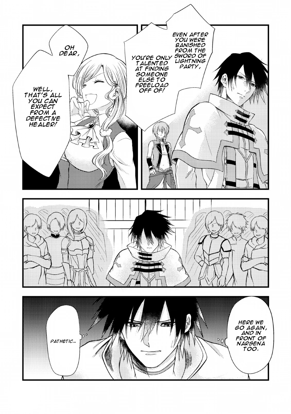 Party kara Tsuihou Sareta Sono Chiyushi, Jitsu wa Saikyou Nitsuki chapter 2 page 4