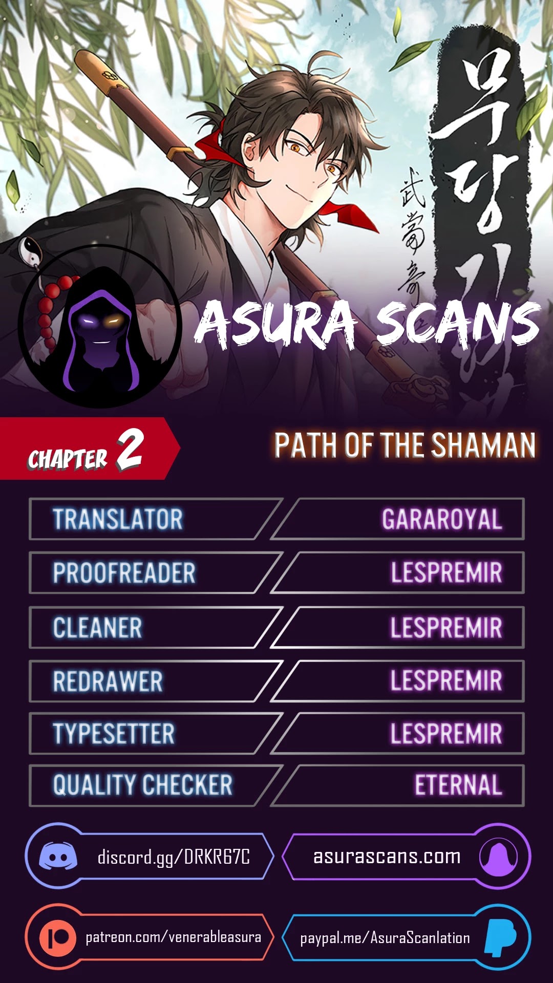 Path of the Shaman chapter 2 page 1