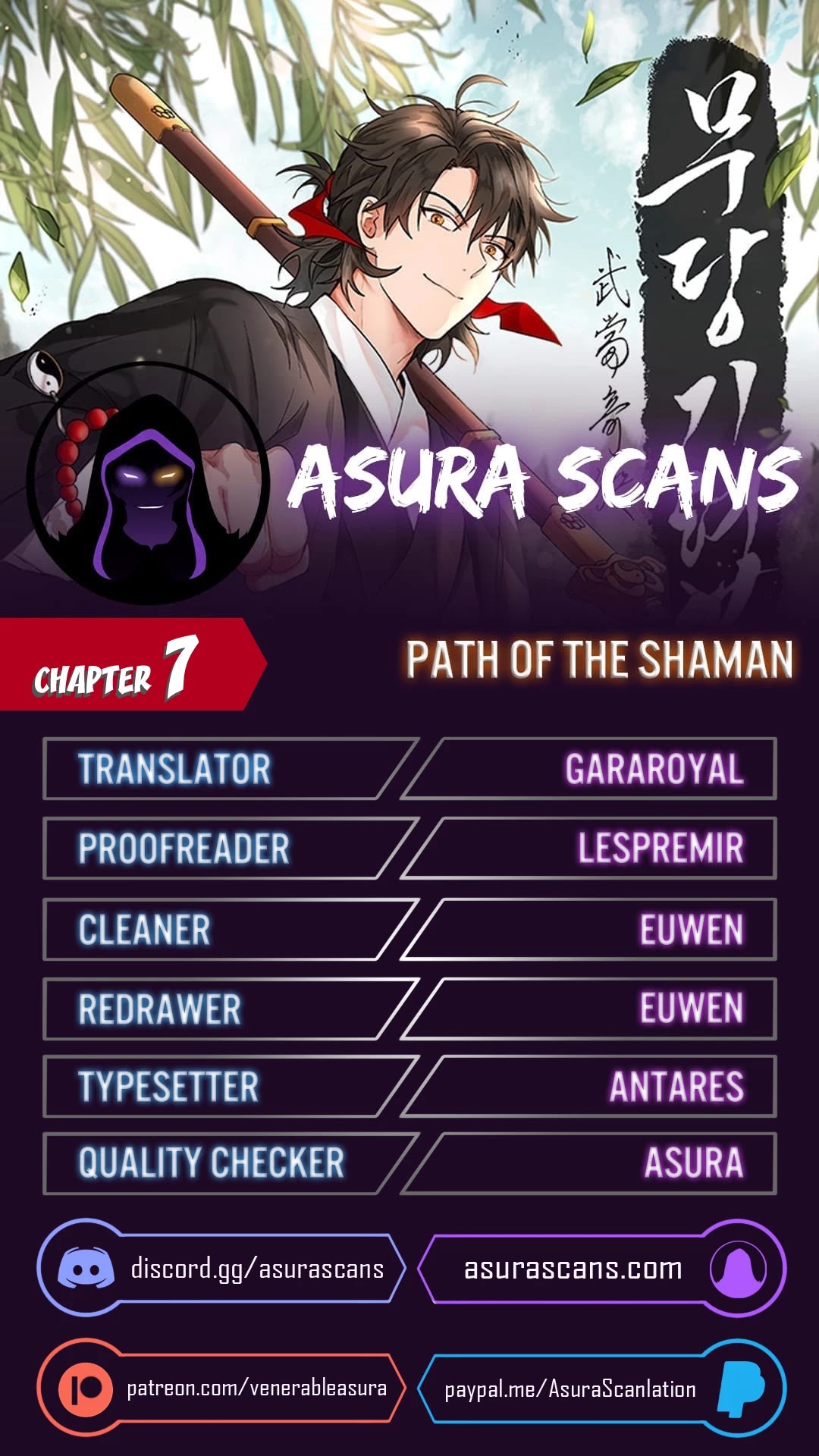 Path of the Shaman chapter 7 page 1