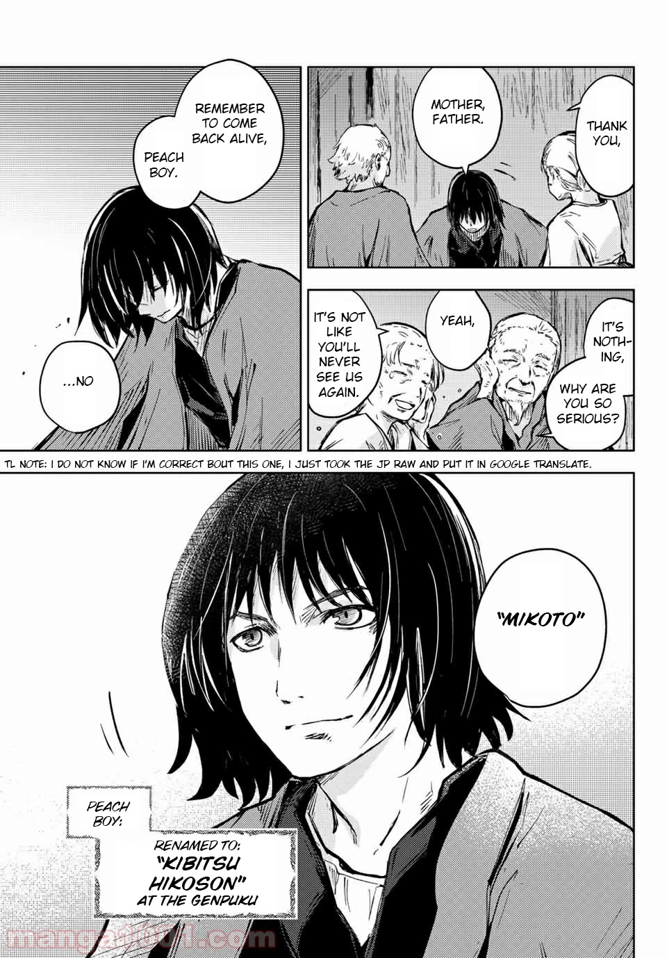 Peach Boy Riverside chapter 34 page 11