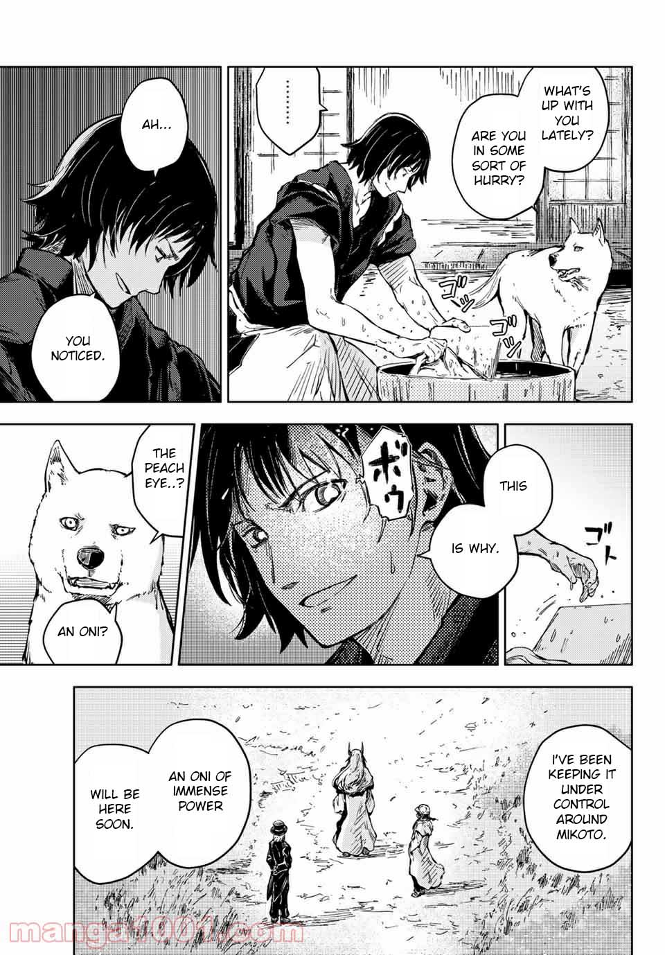 Peach Boy Riverside chapter 37.1 page 8