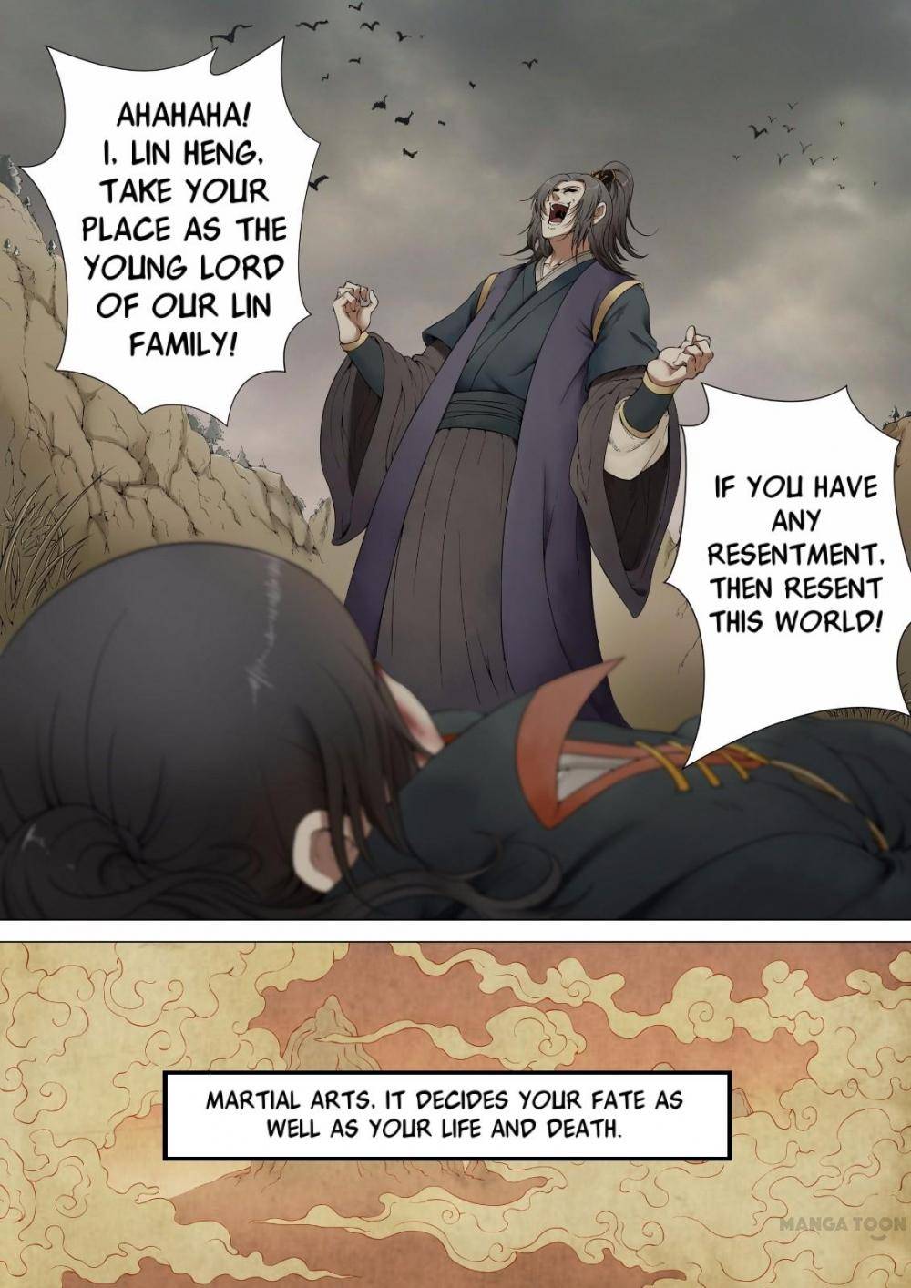 Peerless Martial God chapter 1 page 2