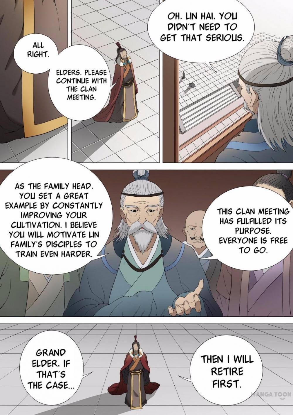 Peerless Martial God chapter 5 page 1