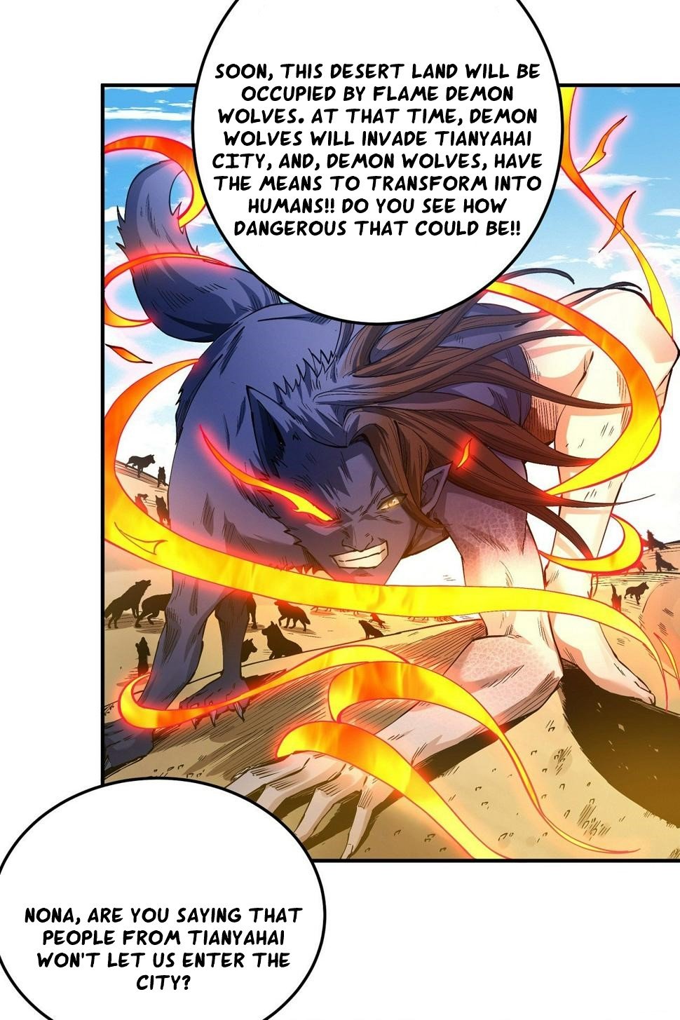 Peerless Martial God chapter 588 page 21