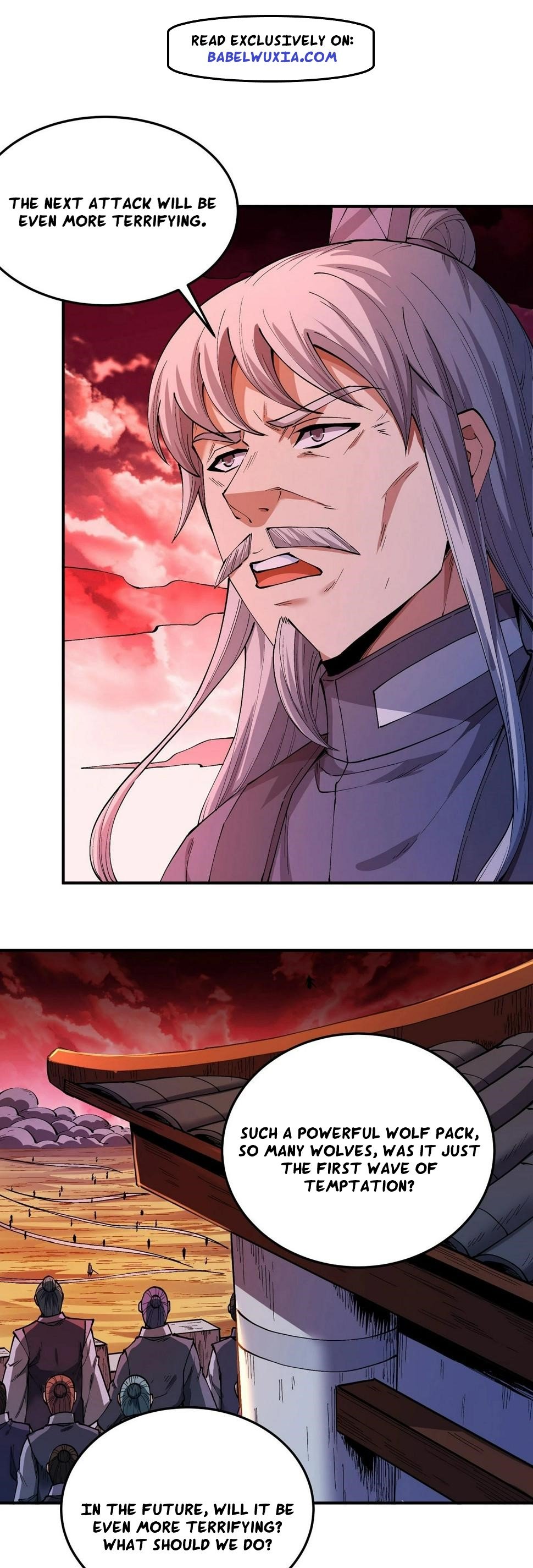 Peerless Martial God chapter 595 page 1