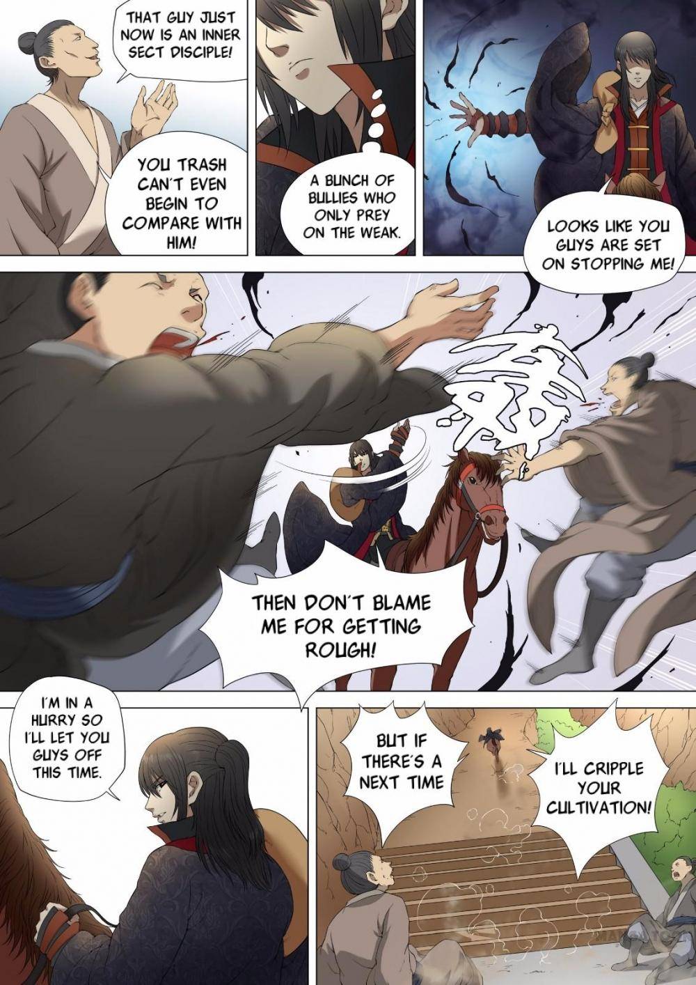 Peerless Martial God chapter 7 page 1