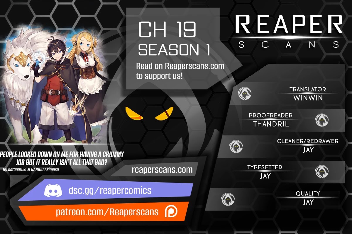 People Made Fun of Me for Being Jobless but Its Not Bad at All chapter 19 page 1