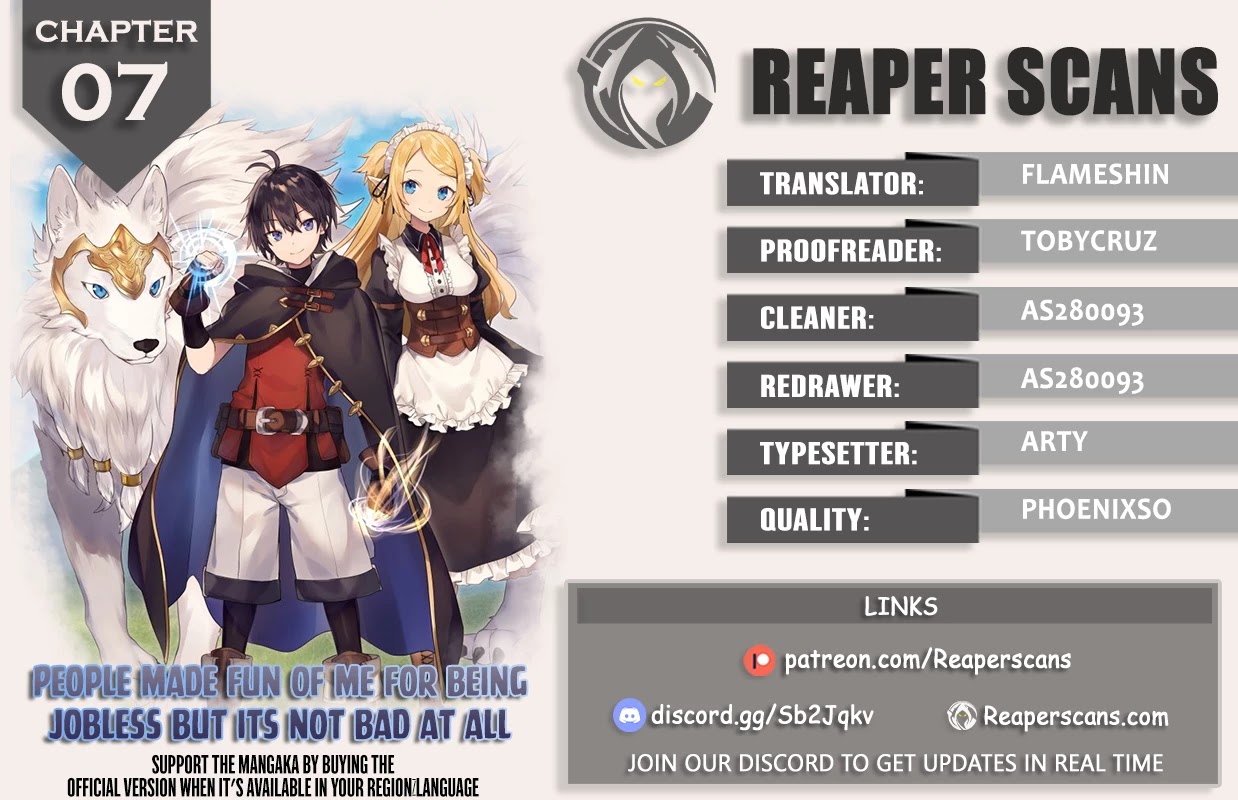 People Made Fun of Me for Being Jobless but Its Not Bad at All chapter 7 page 1