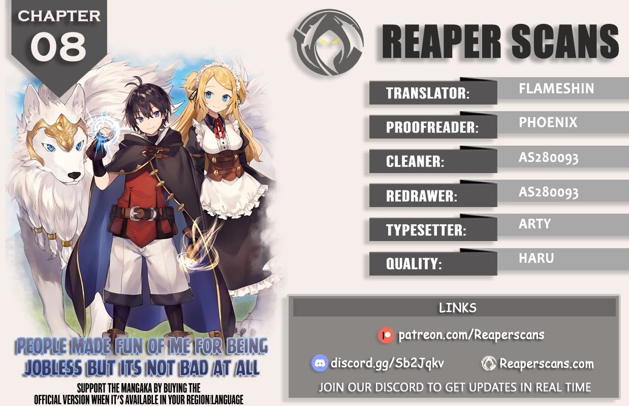 People Made Fun of Me for Being Jobless but Its Not Bad at All chapter 8 page 1