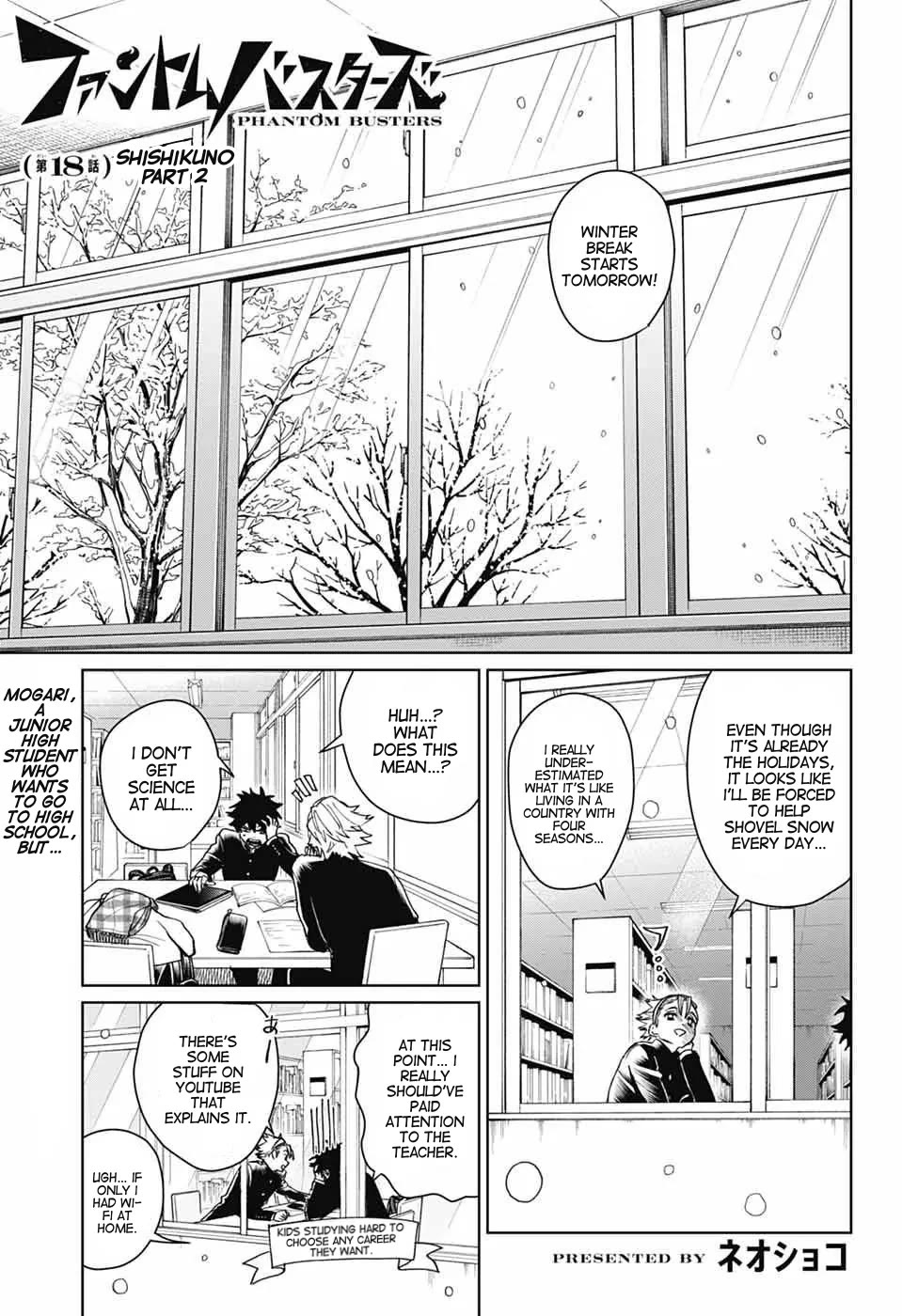 Phantom Busters chapter 18 page 1
