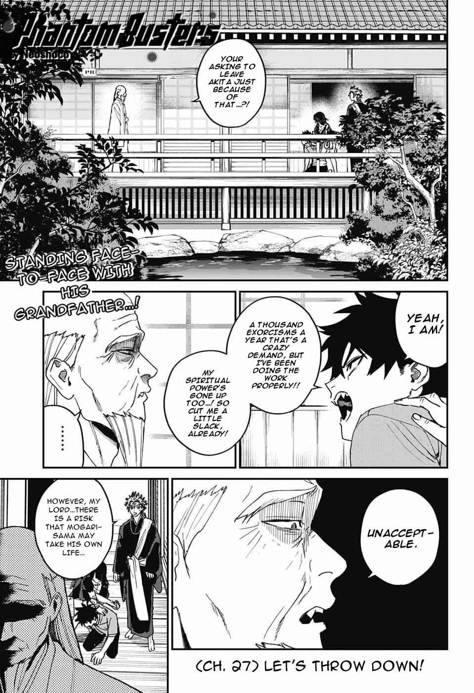 Phantom Busters chapter 27 page 1