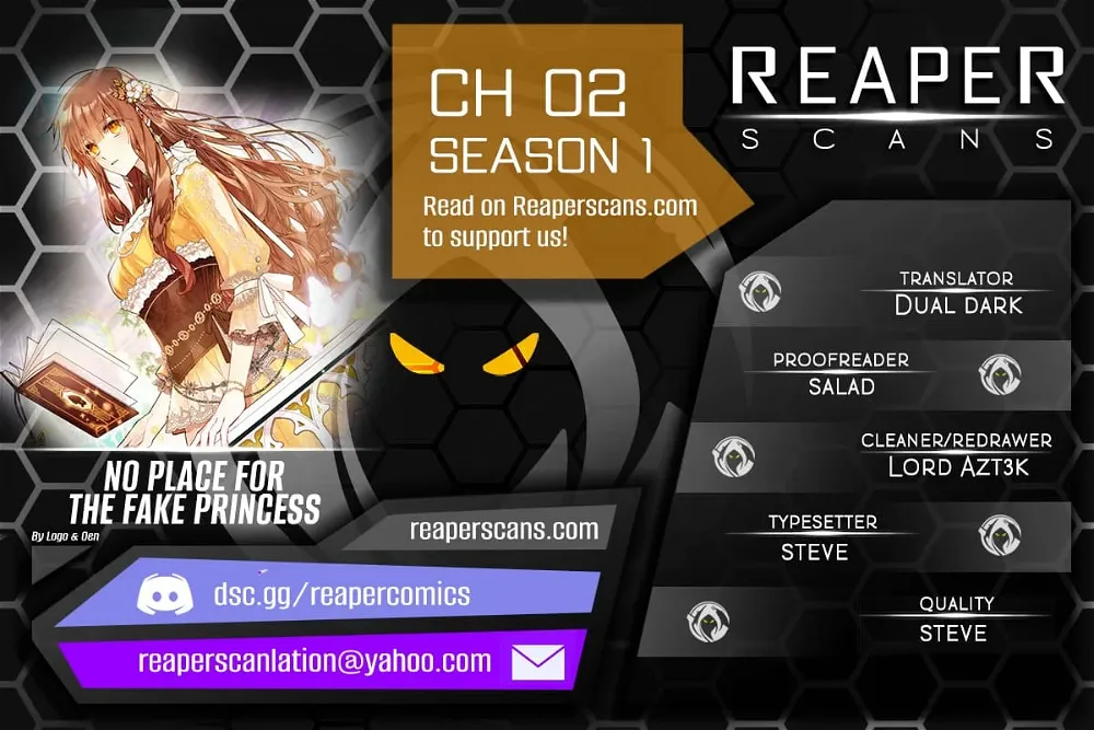 Philomel the Fake chapter 2 page 1