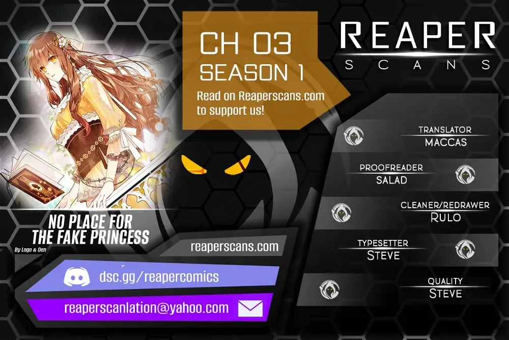 Philomel the Fake chapter 3 page 1