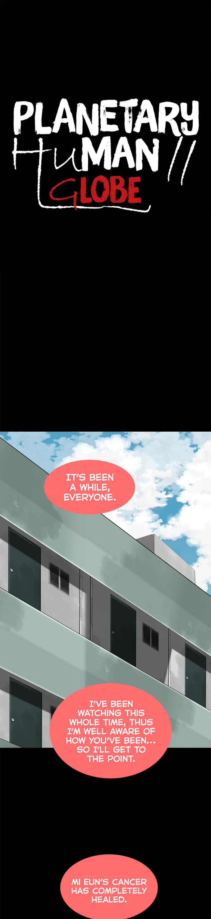 Planetary Human II: Globe chapter 11 page 1