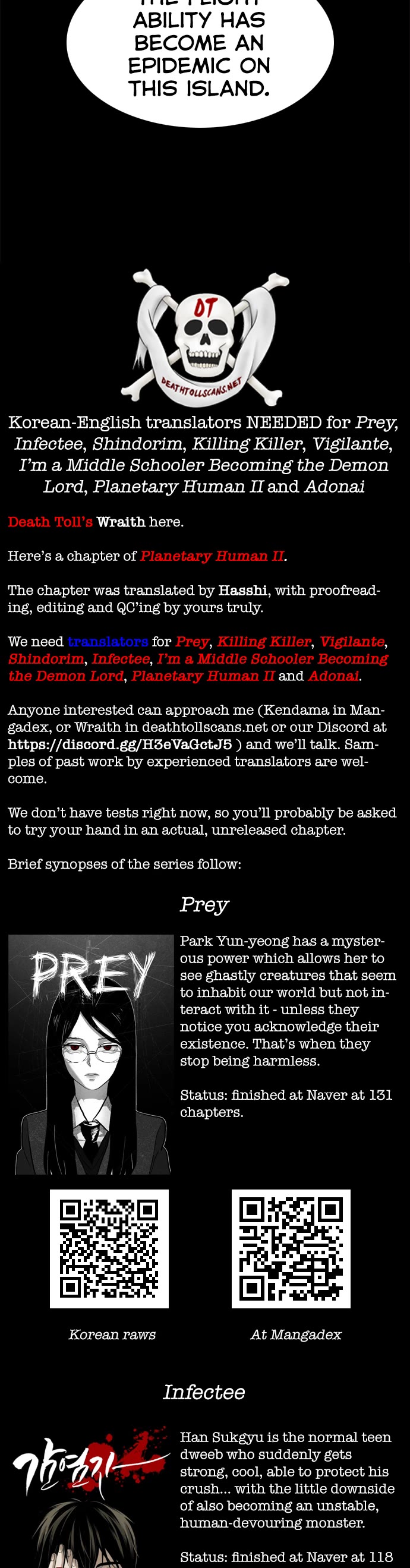 Planetary Human II: Globe chapter 11 page 39