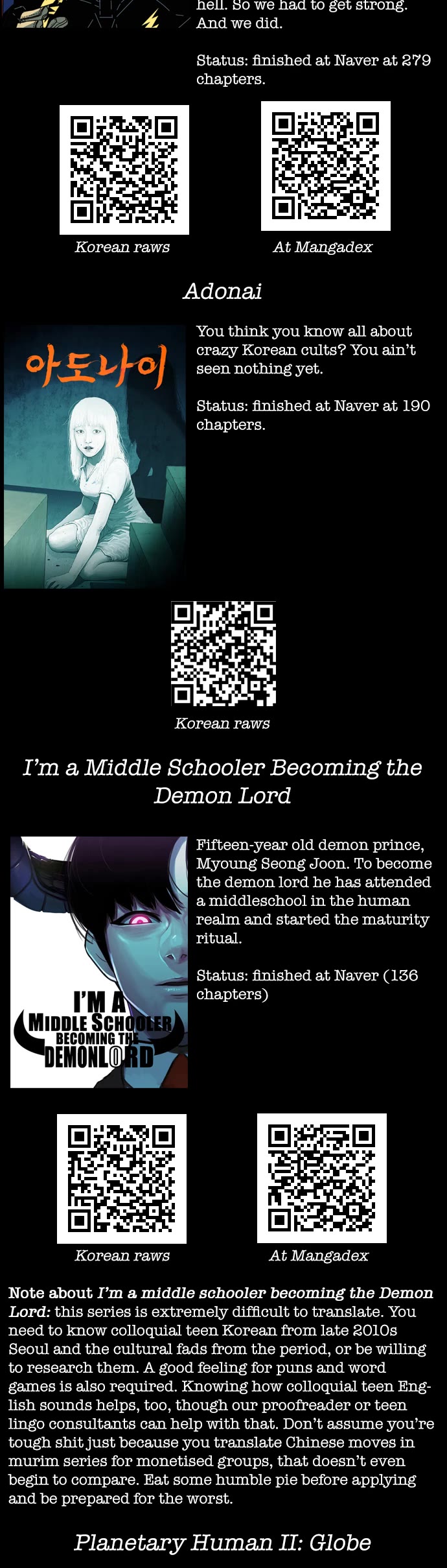 Planetary Human II: Globe chapter 11 page 41