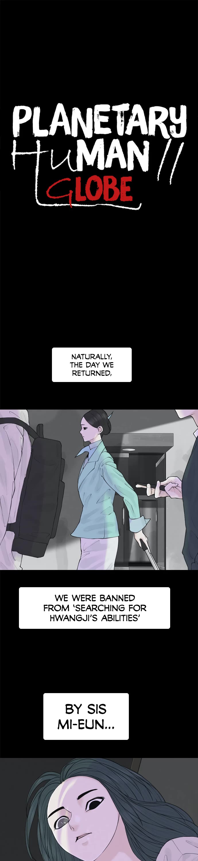 Planetary Human II: Globe chapter 23 page 1