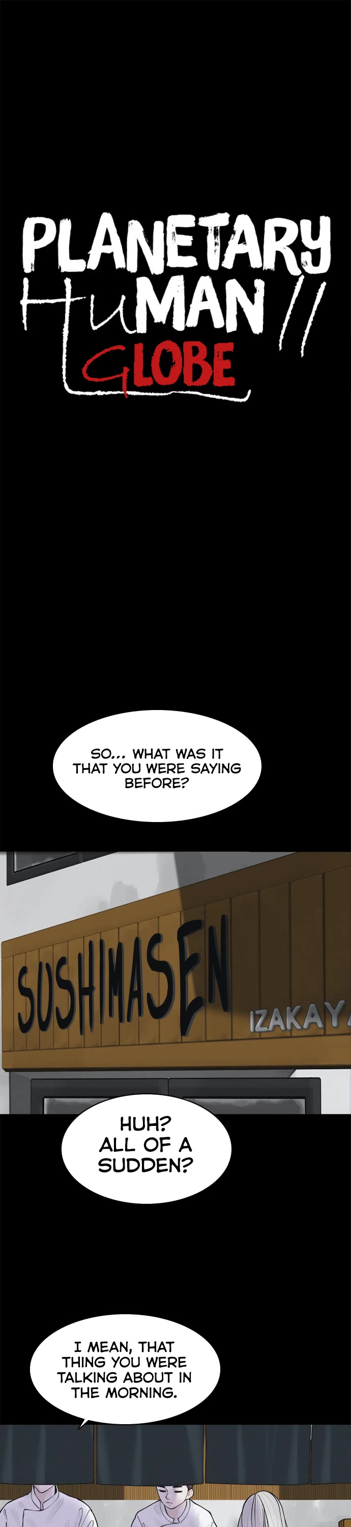 Planetary Human II: Globe chapter 24 page 1