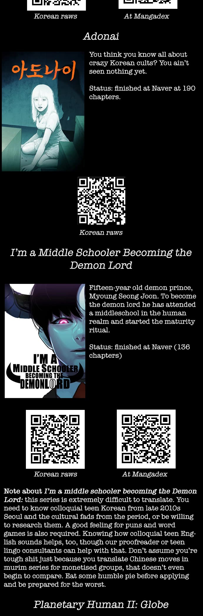 Planetary Human II: Globe chapter 7 page 40