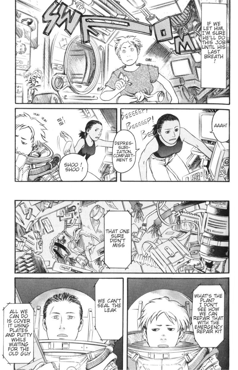 Planetes chapter 1 page 16