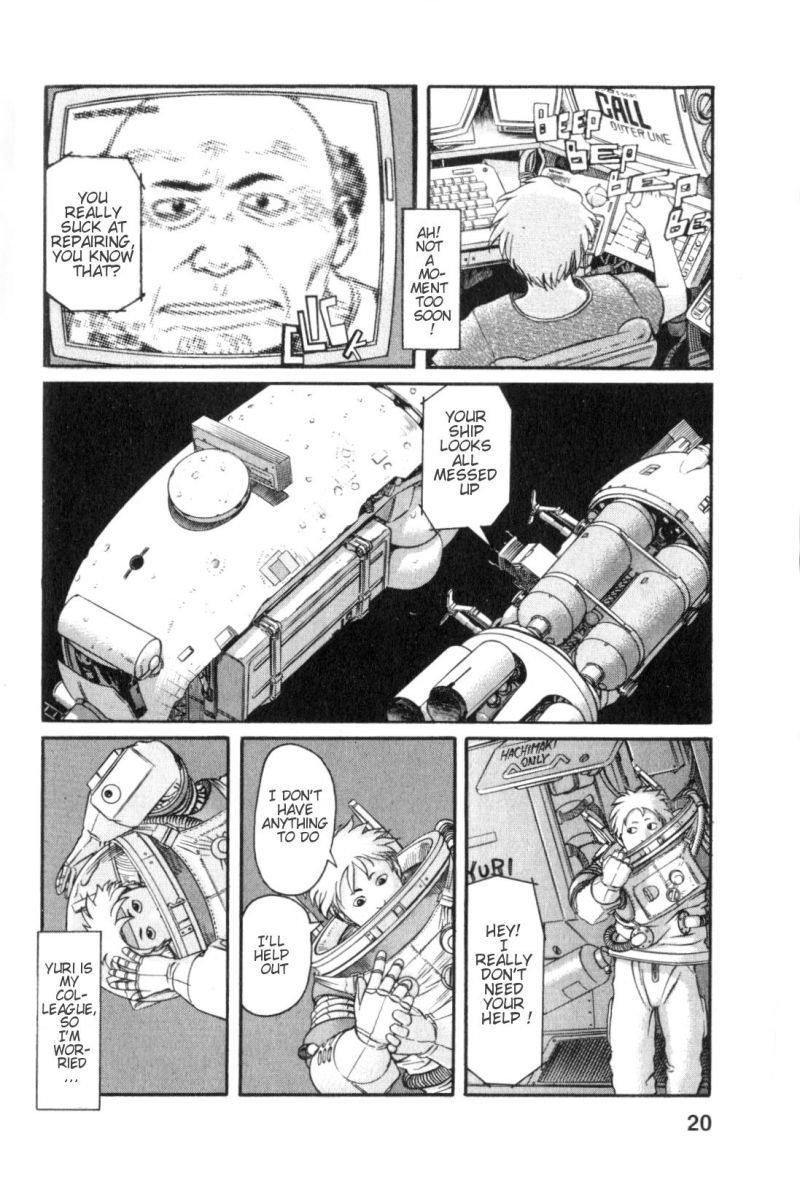 Planetes chapter 1 page 21