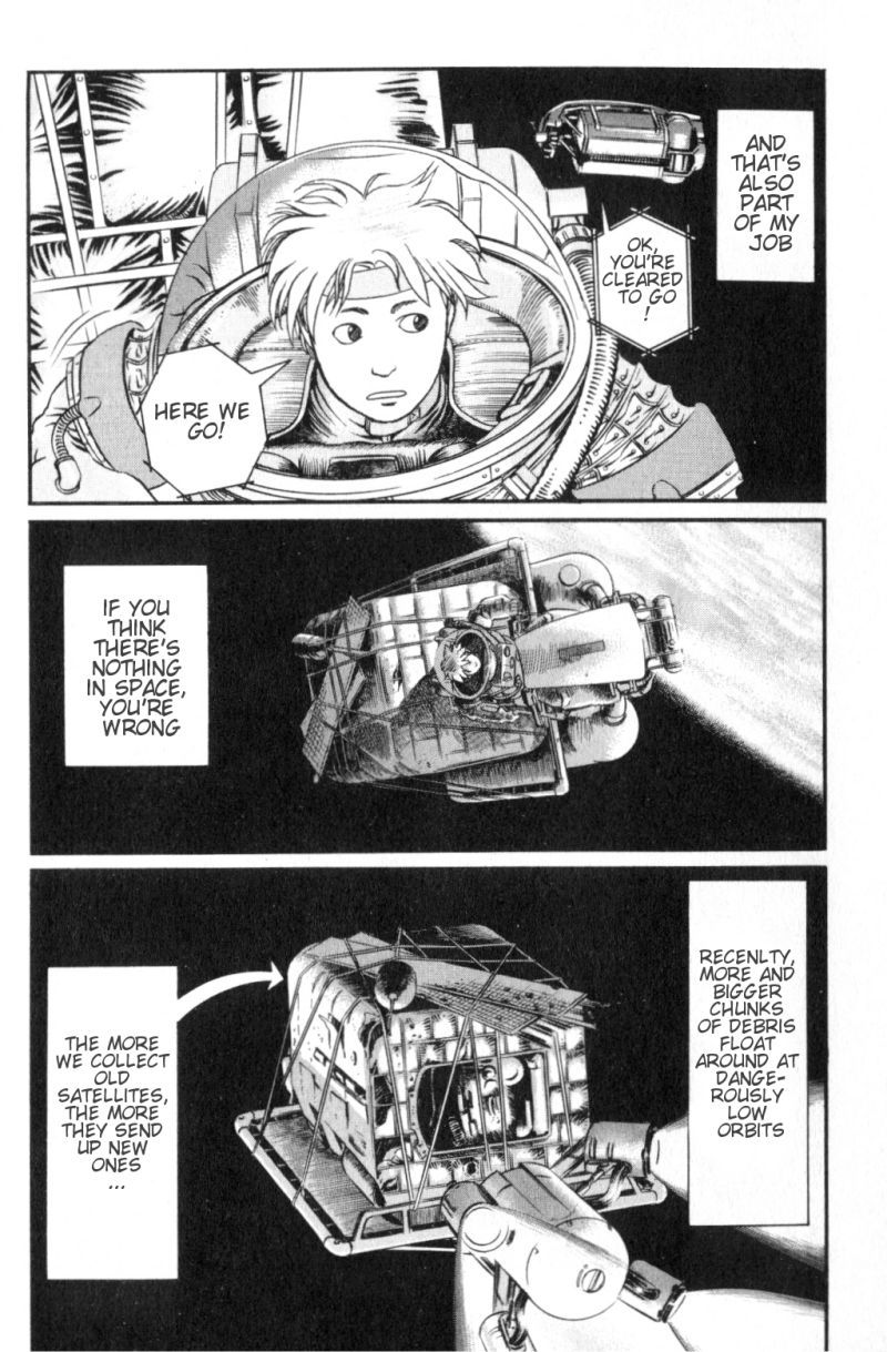 Planetes chapter 1 page 9