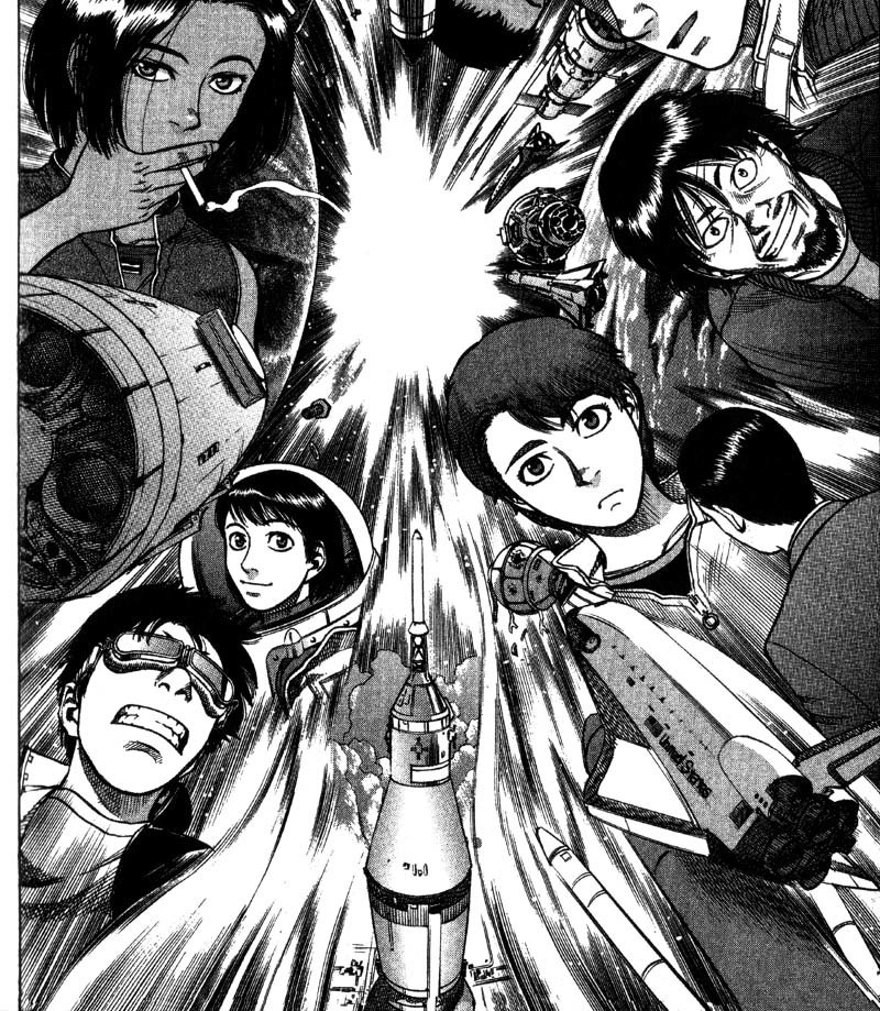 Planetes chapter 11 page 38