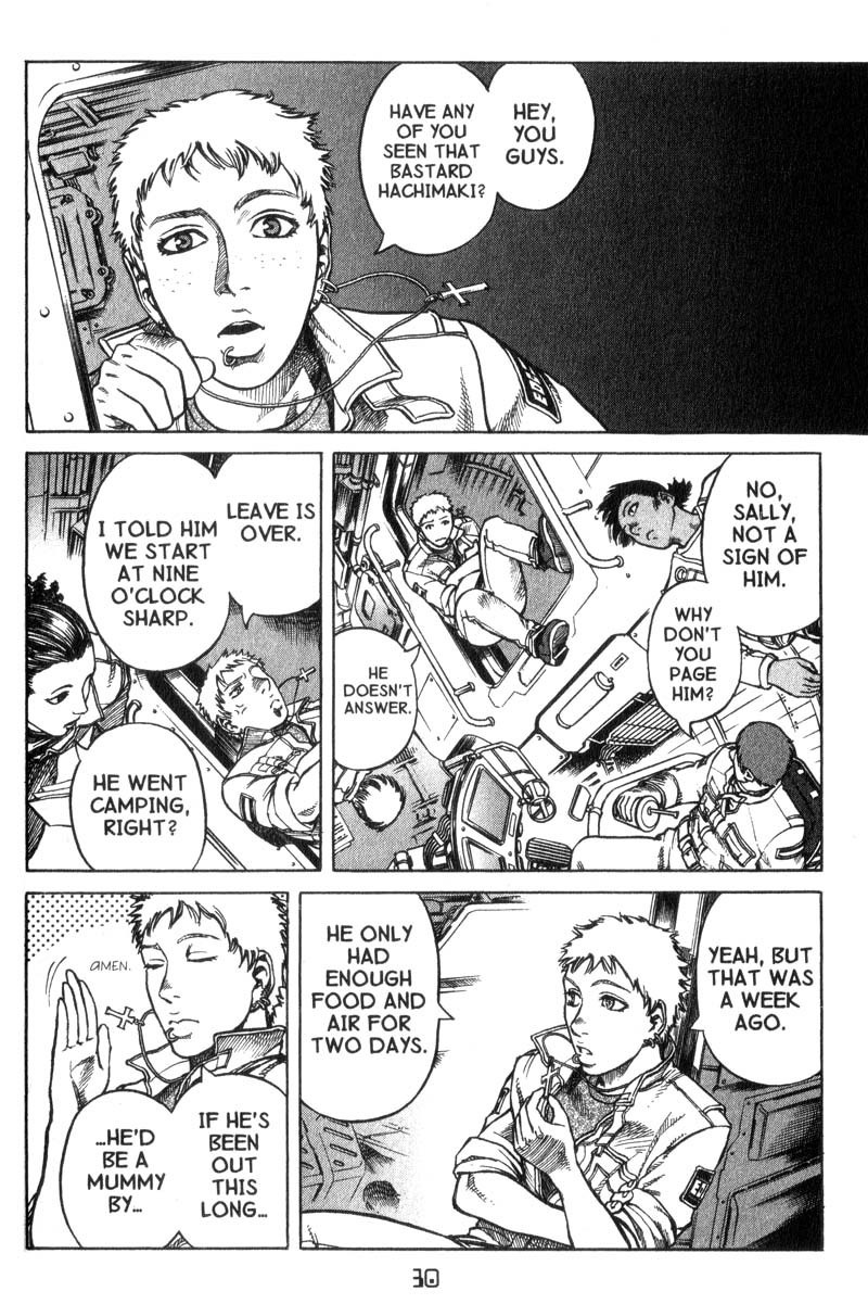 Planetes chapter 12 page 36