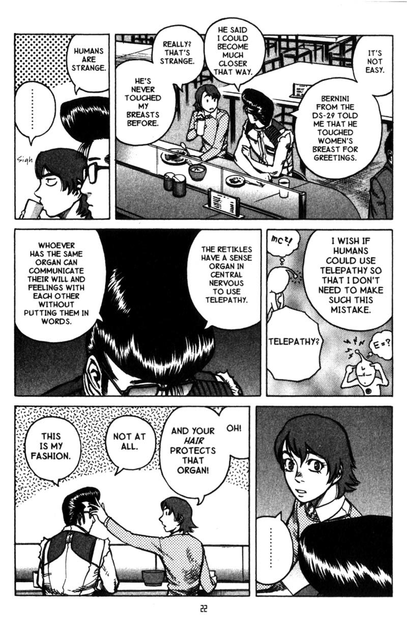 Planetes chapter 17 page 22