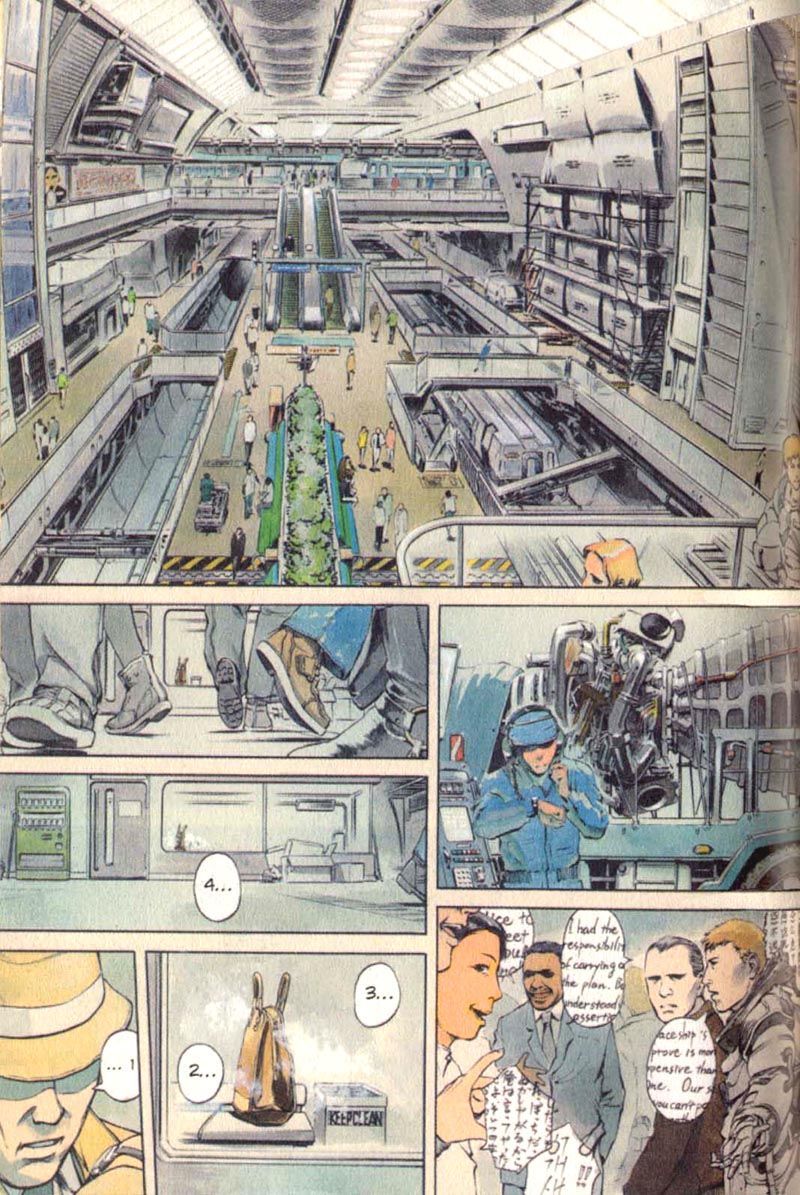 Planetes chapter 3 page 1