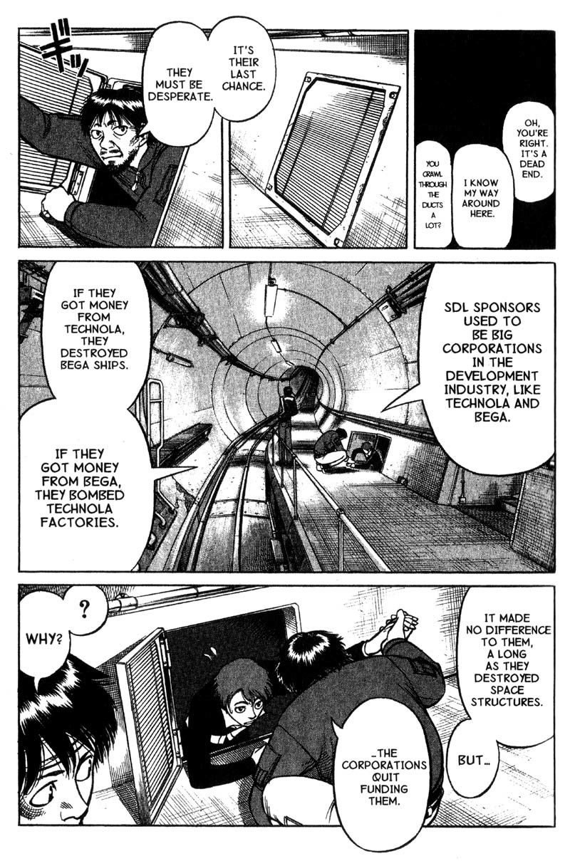 Planetes chapter 9 page 17