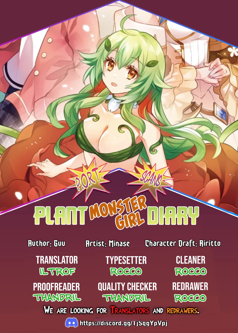Plant Monster Girl Diary chapter 11 page 1