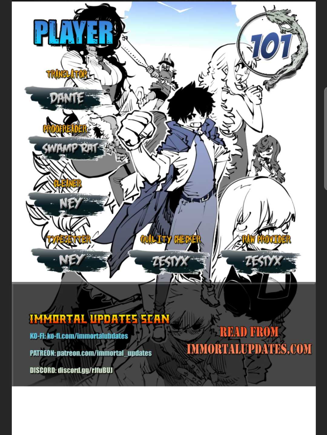 Player chapter 101 page 1