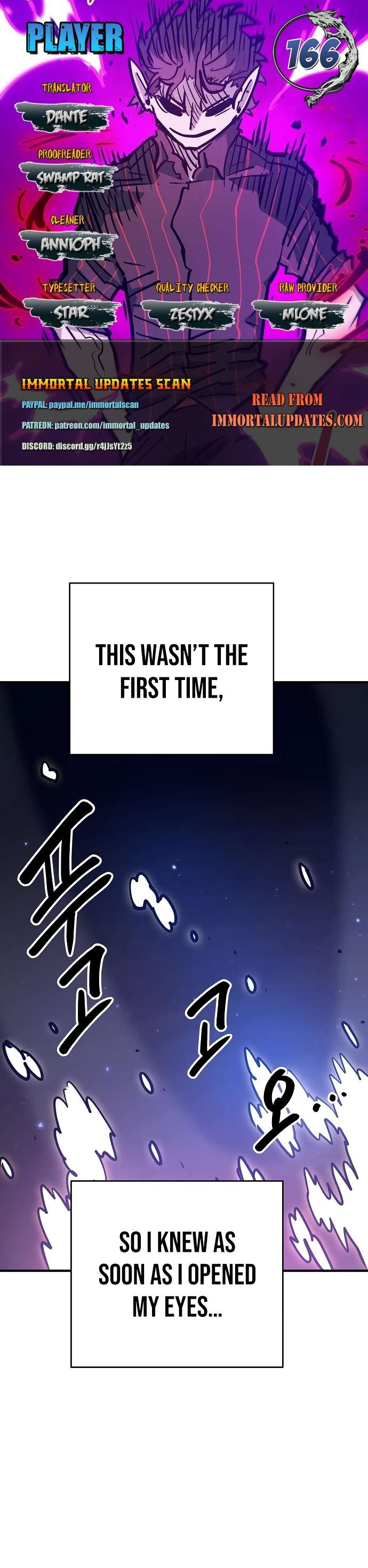 Player chapter 166 page 1