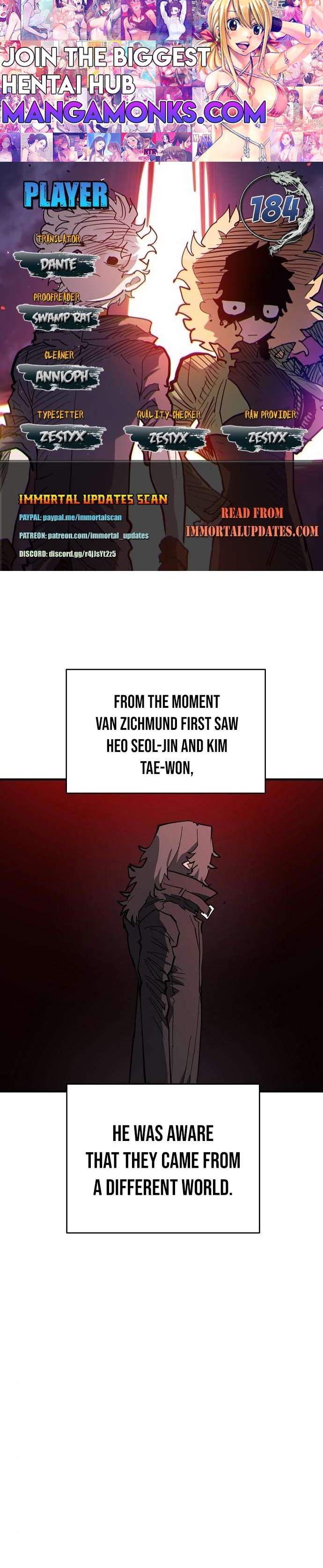 Player chapter 184 page 1