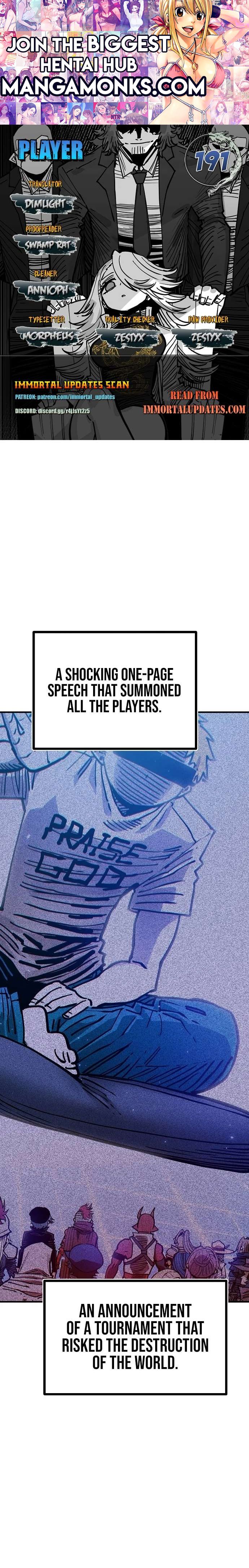 Player chapter 191 page 1