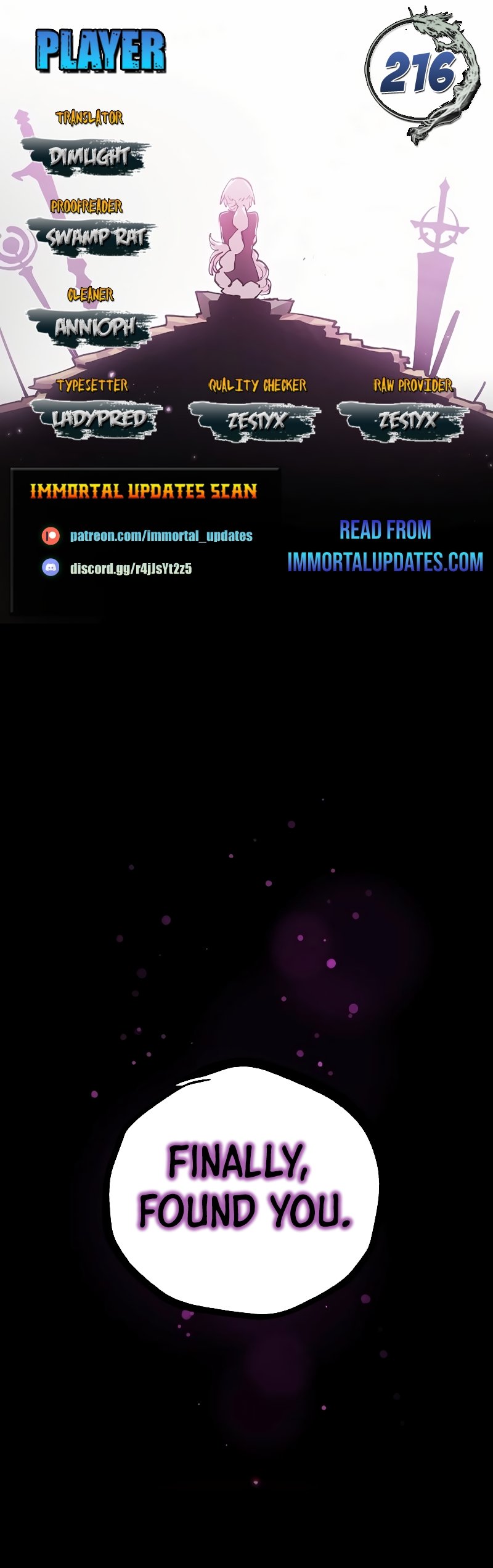 Player chapter 216 page 1