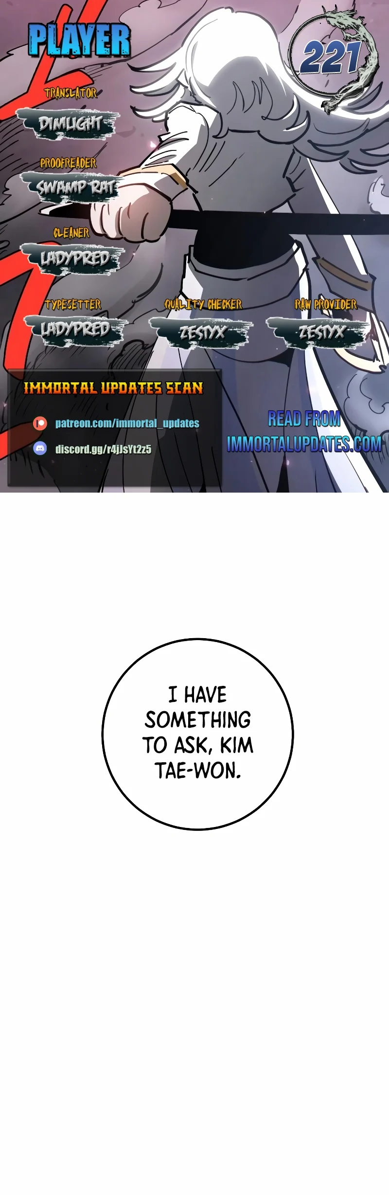 Player chapter 221 page 1