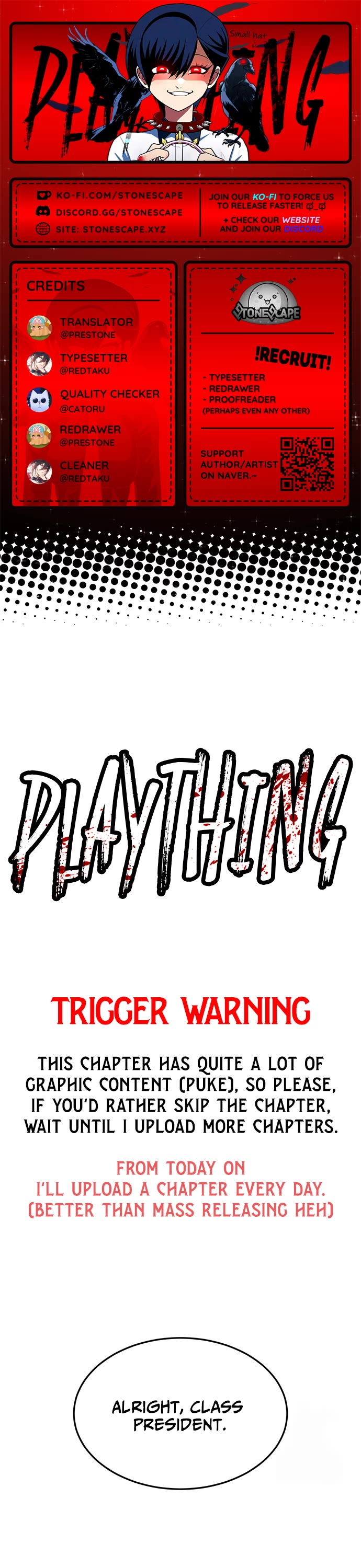 Plaything chapter 31 page 1