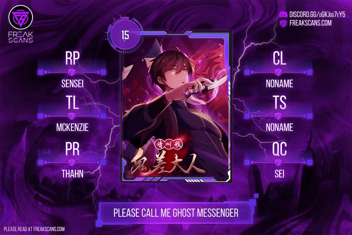 Please Call Me Ghost Messenger chapter 15 page 1