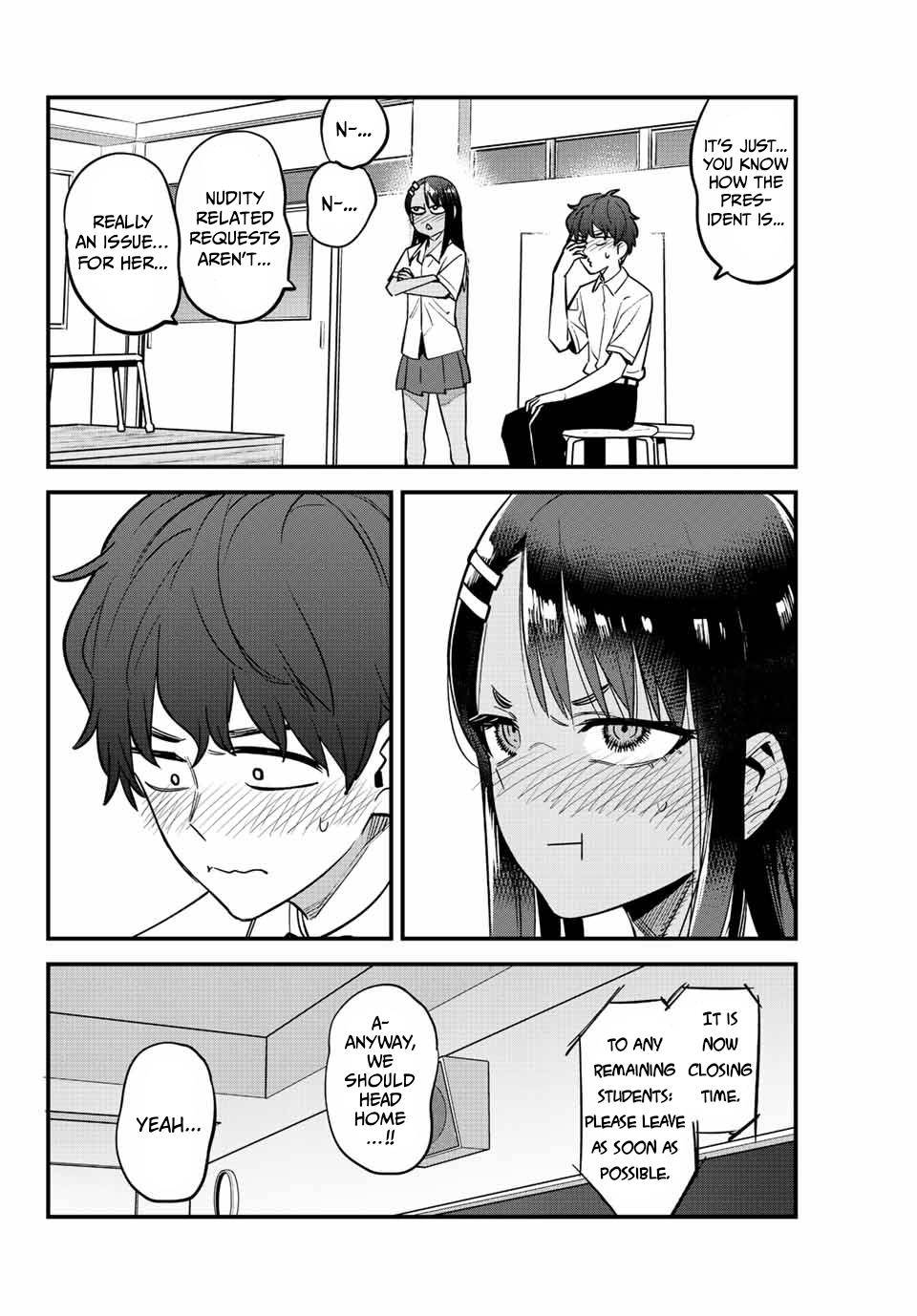 Please don't bully me, Nagatoro chapter 112 page 14
