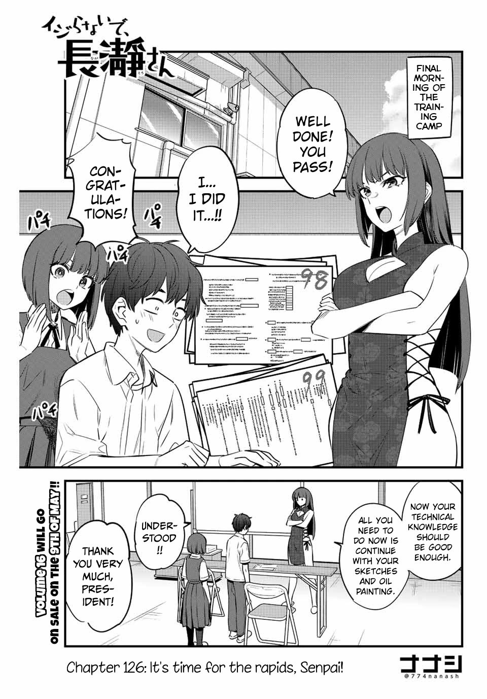 Please don't bully me, Nagatoro chapter 126 page 1