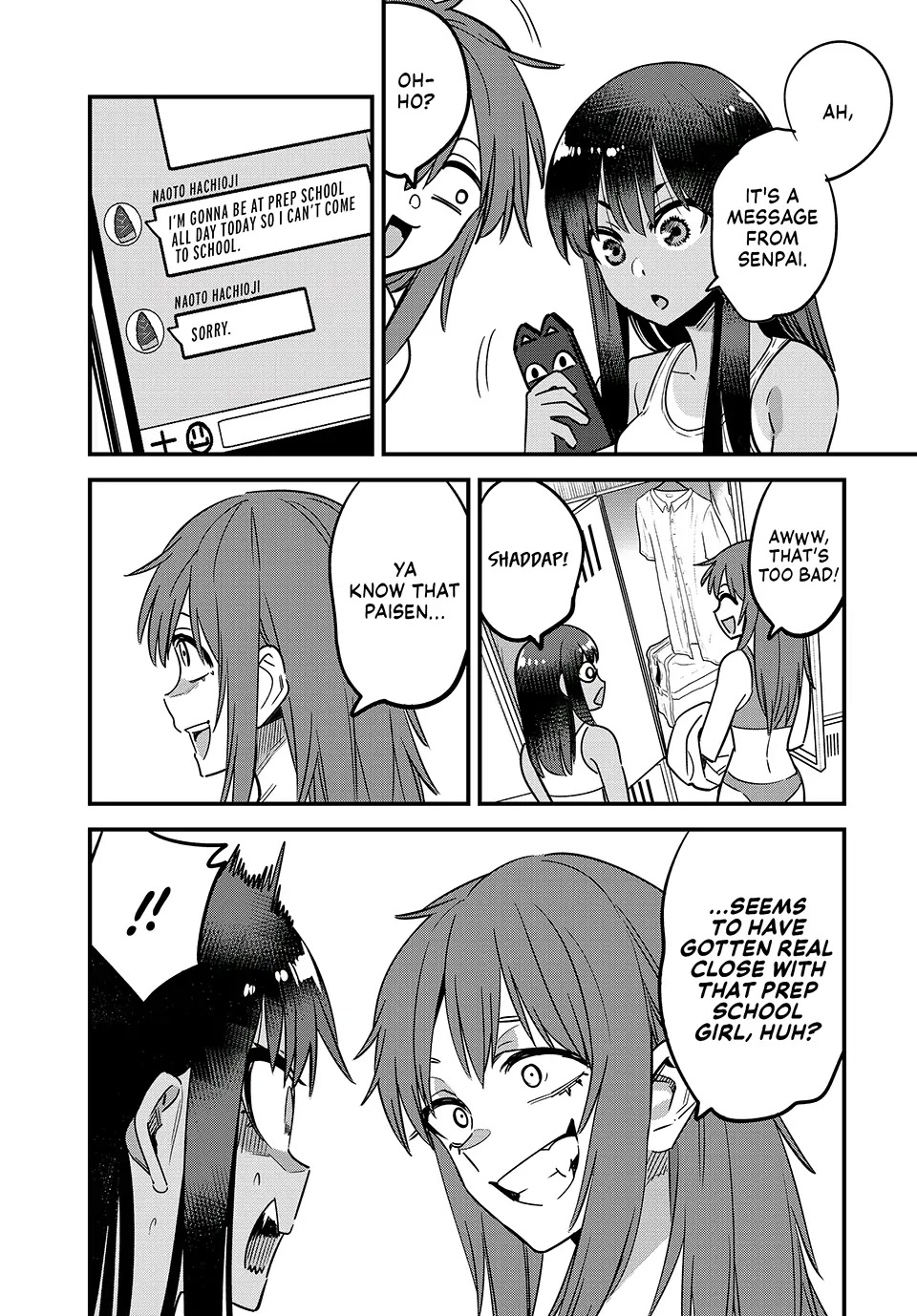 Please don't bully me, Nagatoro chapter 129 page 12