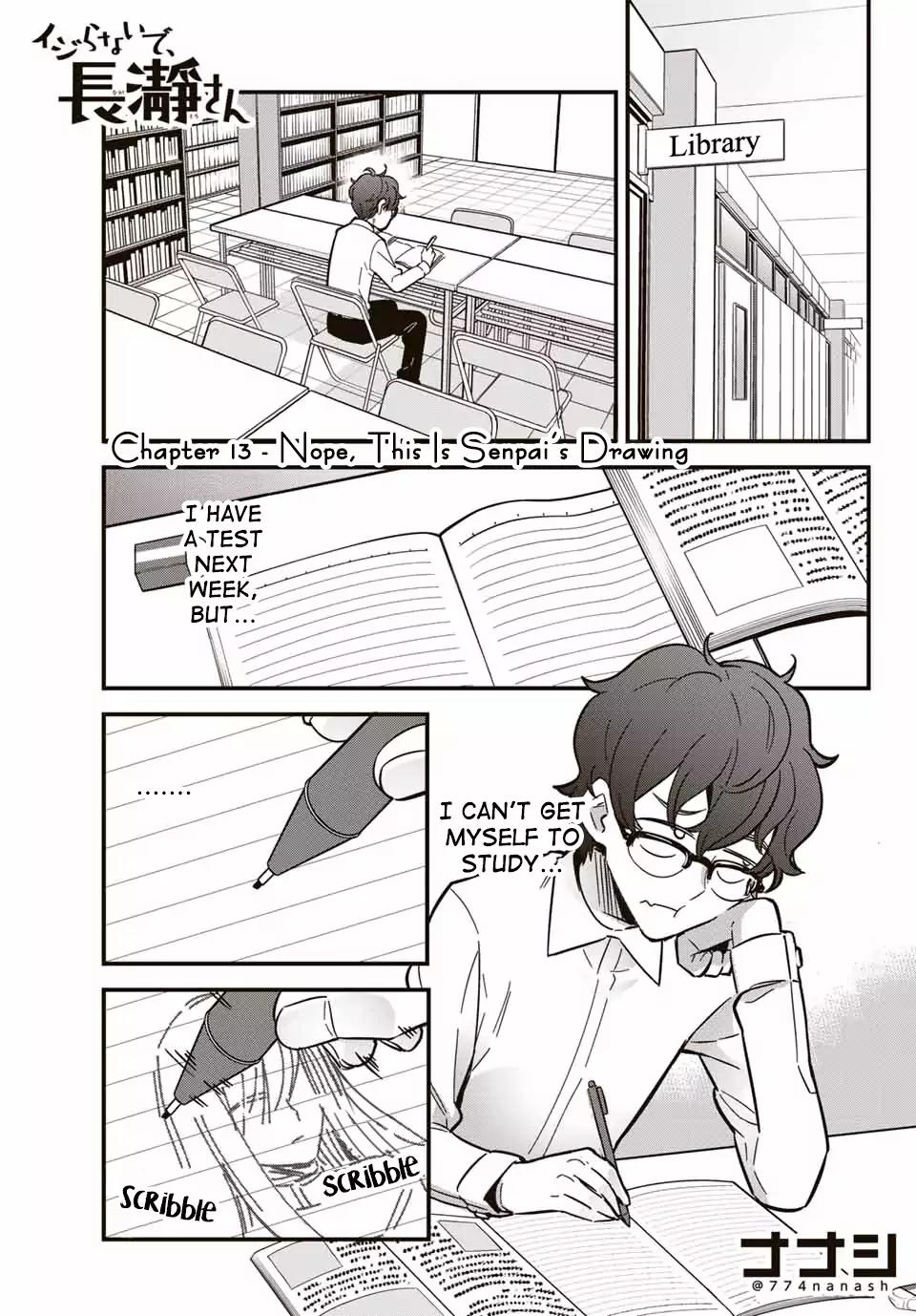 Please don't bully me, Nagatoro chapter 13 page 1
