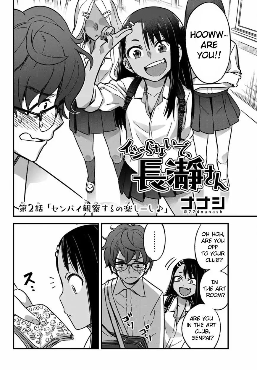 Please don't bully me, Nagatoro chapter 2 page 2