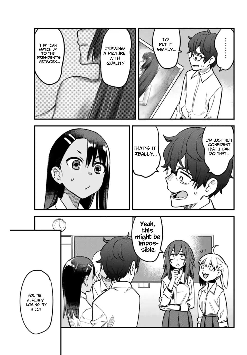 Please don't bully me, Nagatoro chapter 39 page 15