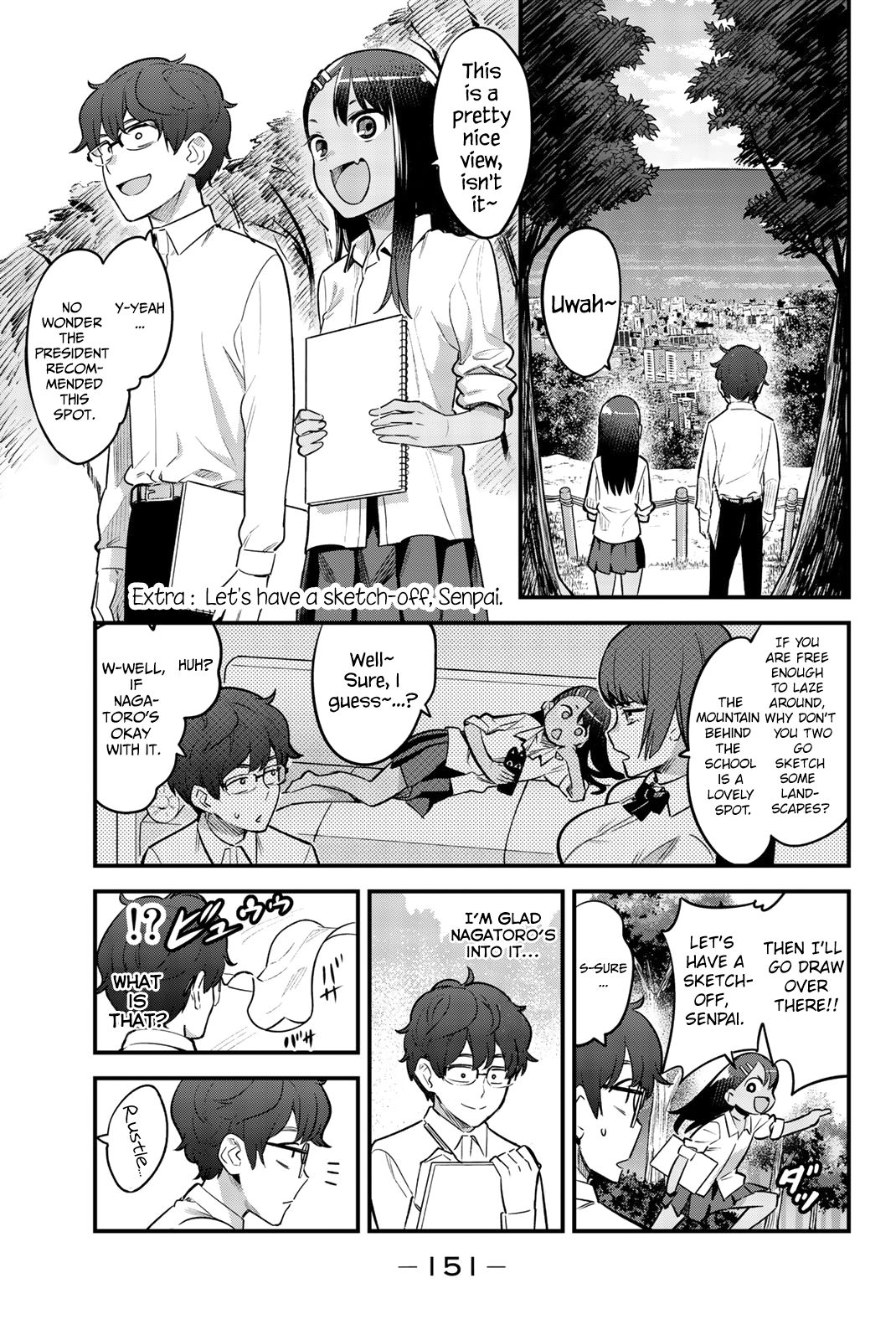 Please don't bully me, Nagatoro chapter 53.5 page 11