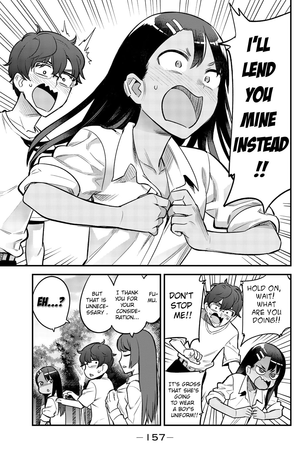 Please don't bully me, Nagatoro chapter 53.5 page 17