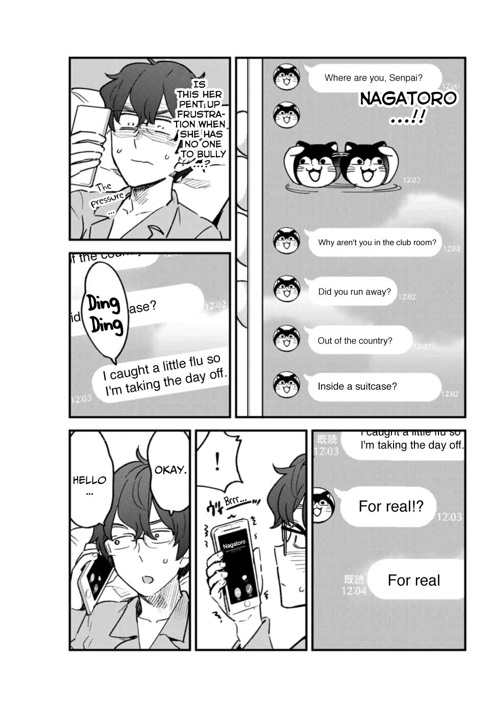 Please don't bully me, Nagatoro chapter 64 page 3